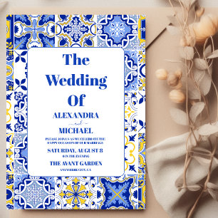 Mexicaanse Fiesta Folkart Bloemen Bruiloft Kaart