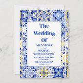 Mexicaanse Fiesta Folkart Bloemen Bruiloft Kaart (Voorkant)