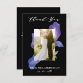 Mexicaanse Fiesta foto bruiloft bedankje Bedankkaart (Voorkant / Achterkant)