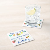 Mexicaanse Fiesta Fun kleurrijke kinderen Birthday Kartonnen Onderzetters (Insitu)