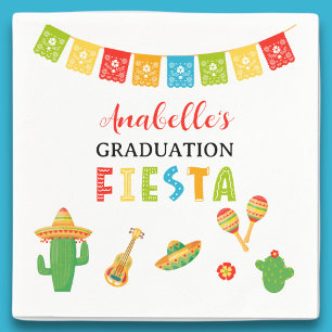 Mexicaanse Fiesta Graduation Party Servet