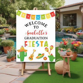 Mexicaanse Fiesta Graduation Party Welkom Poster