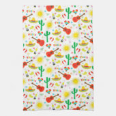 Mexicaanse Fiesta keukenhanddoeken (Verticaal)