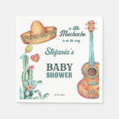 Mexicaanse fiesta kleine muchacho baby shower temp servet (Voorkant)