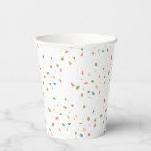 Mexicaanse Fiesta Kleurrijke Confetti Baby shower Papieren Bekers (Rechts)