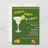 Mexicaanse Fiesta Koppels Douche 🎉 Leuke Margarit Kaart (Voorkant)