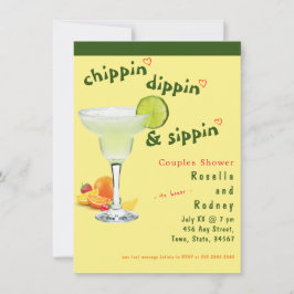 Mexicaanse Fiesta Koppels Douche 🎉 Margarita Part Kaart
