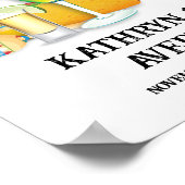 Mexicaanse Fiesta Margarita Welkomstbord Poster (Hoek)