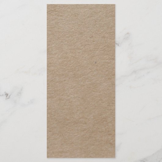 Mexicaanse Fiesta menu items faux kraft papier (Achterkant)