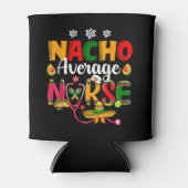 Mexicaanse Fiesta.Nurse Cinco de Mayos Nacho Gemid Blikjeskoeler (Voorkant)