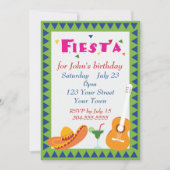 Mexicaanse Fiesta Party Kaart (Voorkant)