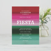 Mexicaanse Fiesta Party Kaart (Staand voorkant)