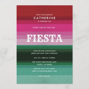 Mexicaanse Fiesta Party Kaart