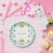 Mexicaanse Fiesta Party Papier Borden Papieren Bordje (Feest)