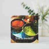 Mexicaanse Fiesta Party Uitnodiging (Staand voorkant)