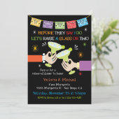 Mexicaanse Fiesta repetitie diner Kaart (Staand voorkant)