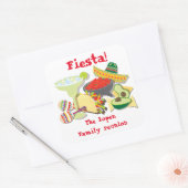 Mexicaanse Fiesta sticker labels (Envelop)