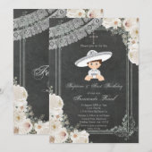 Mexicaanse Fiesta Sylver Boy doop en verjaardag Kaart (Voorkant / Achterkant)