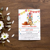 Mexicaanse Fiesta Thema Koppels Douche uitnodiging