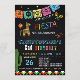 MEXICAANSE FIESTA VERJAARDAG UITNODIGING | FEESTJE