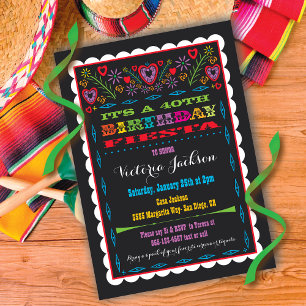 Mexicaanse Fiesta Verjaardagsfeest Uitnodiging