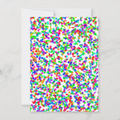 Mexicaanse Fiesta Vivid Florals Bachelorette Party Kaart (Achterkant)