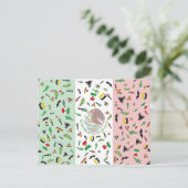 Mexicaanse Fiesta - vlag van Mexico-Briefkaart Briefkaart (Staand voorkant)