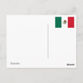 Mexicaanse Fiesta - vlag van Mexico-Briefkaart Briefkaart (Achterkant)