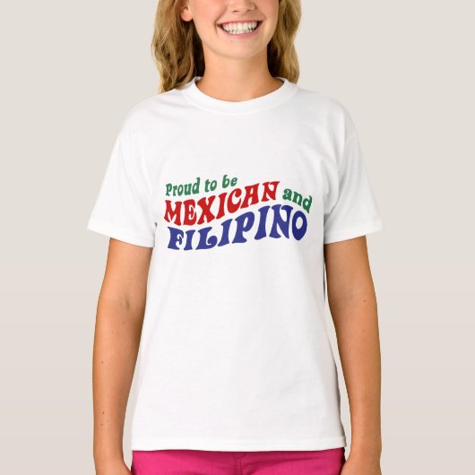 Mexicaanse Filipino T-shirt (Voorkant)