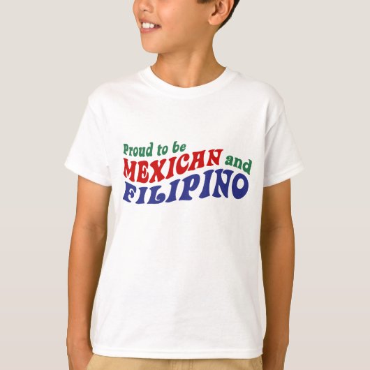 Mexicaanse Filipino T-shirt (Voorkant)