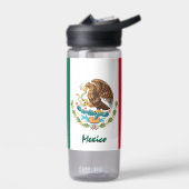 Mexicaanse fles, patriottische Mexicaanse vlag Waterfles (Links)