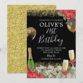 Mexicaanse Floral Buchona Money Party Birthday Kaart (Voorkant / Achterkant)