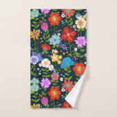 Mexicaanse Floral Folk Art Bad Handdoek (Handdoek)