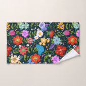 Mexicaanse Floral Folk Art Bad Handdoek (Handdoek)