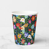 Mexicaanse Floral Folk Art Papieren Bekers (Rechts)