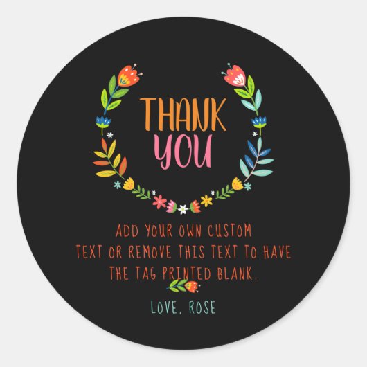 Mexicaanse Floral Stickers (Voorkant)