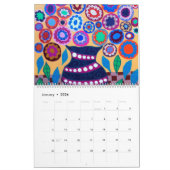 Mexicaanse Folk Art 2016 Calendar Flowers Ambrosin Kalender (Jan 2026)