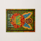 Mexicaanse Folk Art Angel Thanksgiving 110 pc. Puz Legpuzzel (Horizontaal)