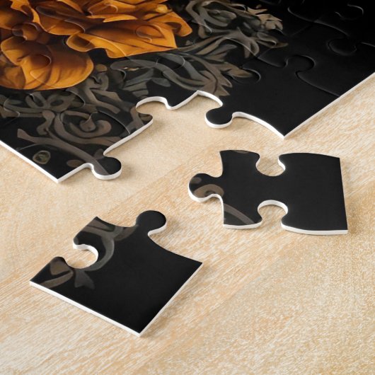 Mexicaanse Folk Art Franse Bulldog Legpuzzel (Zijkant)