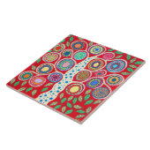 Mexicaanse Folk Art Tree of Life Tiles Kitchen Tegeltje (Zijkant)