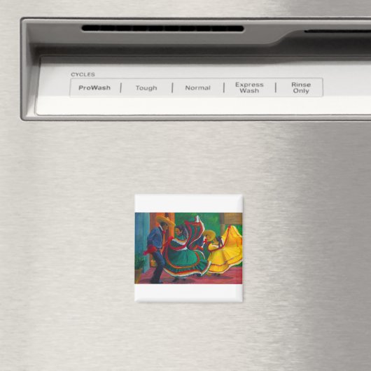 Mexicaanse Folklorico Ballet Dancers Magneet (Insitu (Vaatwasser))