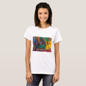 Mexicaanse Folklorico Ballet Dancers T-shirt (Voorkant volledig)