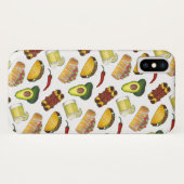 Mexicaanse Food Avocado Taco Margarita Enchiladas Case-Mate iPhone Case (Achterkant (horizontaal))