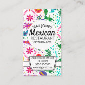 Mexicaanse Food & Fruit Deli markt Visitekaartje (Voorkant)