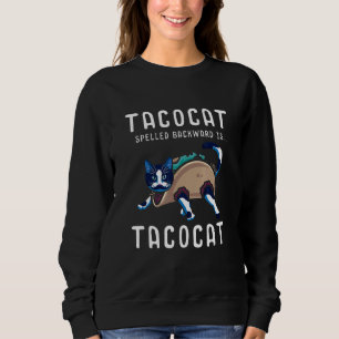 Mexicaanse Food Taco Party Nacho Gemiddelde kat Wh Trui