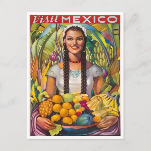 Mexicaanse fruitreis Briefkaart (Voorkant)
