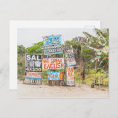 Mexicaanse fruitstandaard briefkaart (Voorkant / Achterkant)