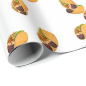 Mexicaanse Fun Taco Dinsdag Cadeaupapier (Rol Hoek)