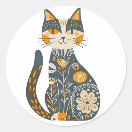 Mexicaanse Gatita, Ronde Sticker