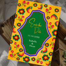 Mexicaanse gele bruiloft